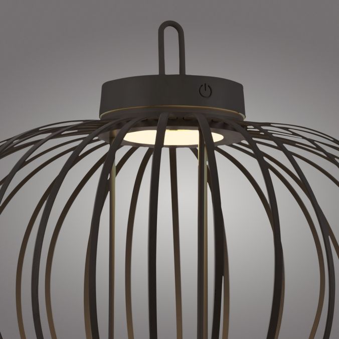 Paul Neuhaus LED Tischleuchte D=46cm schwarz Akkulampe USB IP44 dimmbar per Touch Bis zu 55% Rabatt