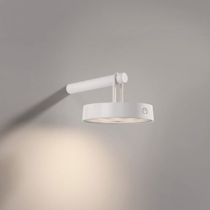Paul Neuhaus LED Akku Wandleuchte weiß dimmbar per Touch IP44 Memoryfunktion Discount Store für neue Produkte
