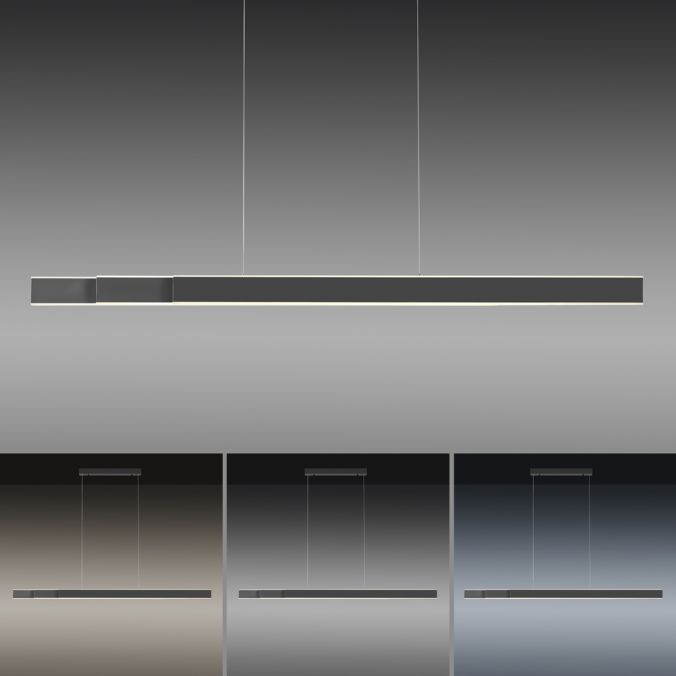 Paul Neuhaus Paul Neuhaus PURE LUME LED Pendelleuchte anthrazit CCT Sensordimmer Riesige Rabatte