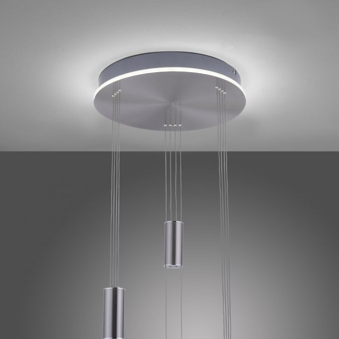 Paul Neuhaus Paul Neuhaus, Q-ETIENNE, LED Pendelleuchte stahl, Smart Home Angebote
