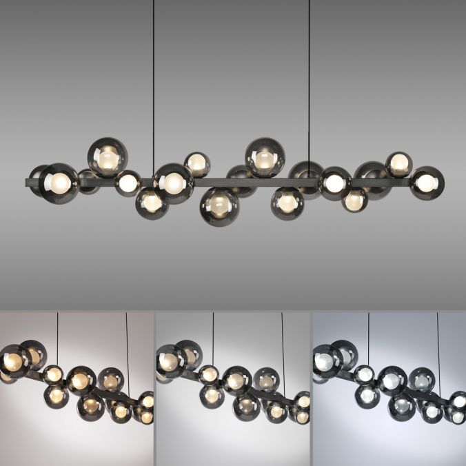 Paul Neuhaus Paul Neuhaus LED Pendelleuchte PURE E-Popup grau höhenverstellbar Günstiger Verkauf