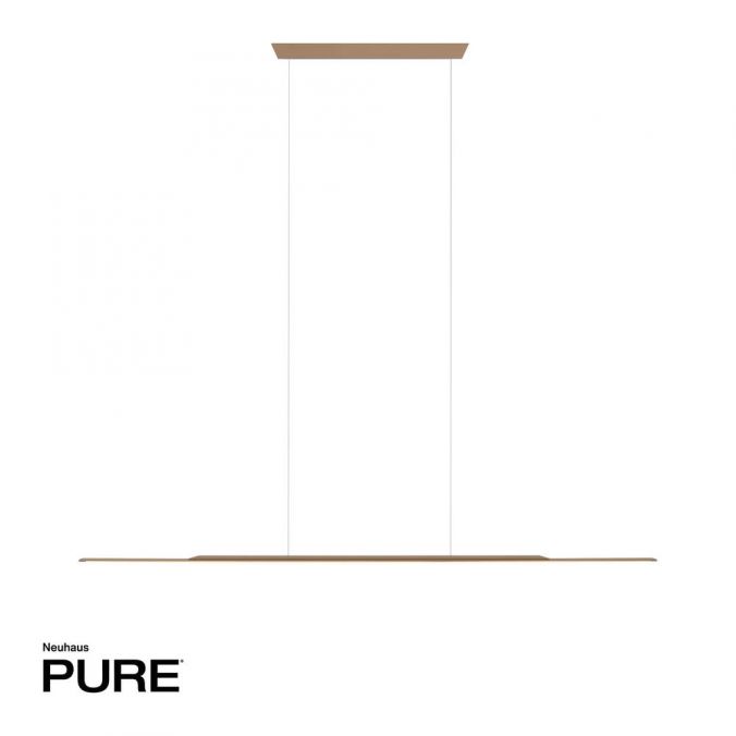 Paul Neuhaus Paul Neuhaus Pendelleuchte PURE Surface bronze 125x25 höhenverstellbar