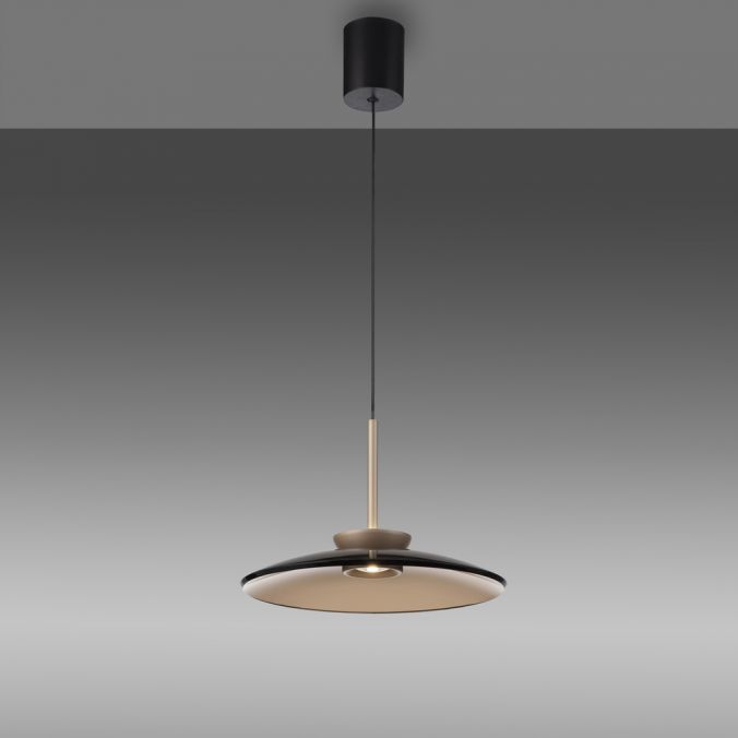 Paul Neuhaus Paul Neuhaus LED Pendelleuchte PURE E-Moon bronce elekrisch verstellbar Sonderangebot