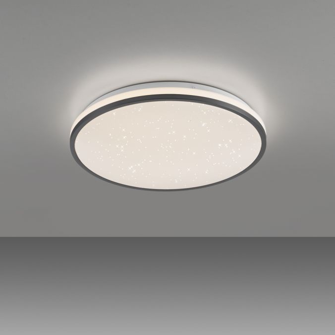 Paul Neuhaus LED Deckenleuchte Sternenhimmel schwarz dimmbar Switchmo Technologie Versandkostenfrei