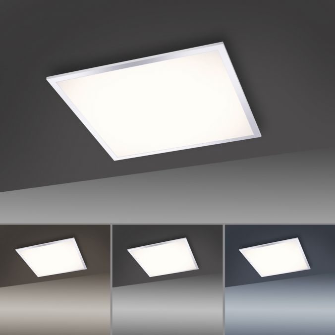Paul Neuhaus LED-Panel, Rahmen chrom , IP44, Badezimmer Panel, 45x45cm, CCT Vatertagsangebot