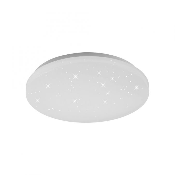 Paul Neuhaus LED Deckenleuchte weiß Sternenhimmel rund D=26cm Schlafzimmer