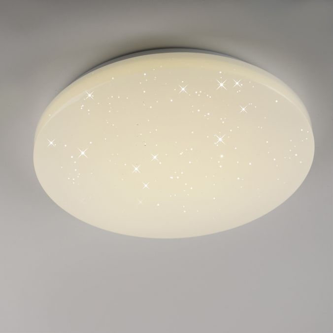 Paul Neuhaus LED Deckenleuchte weiß Sternenhimmel rund D=26cm Schlafzimmer Exklusive Angebote
