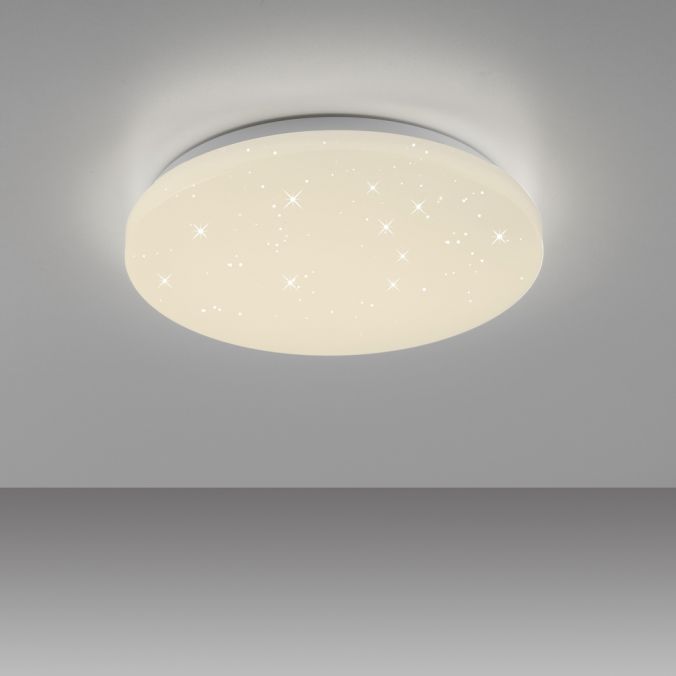 Paul Neuhaus LED Deckenleuchte weiß Sternenhimmel rund D=26cm Schlafzimmer Exklusive Angebote