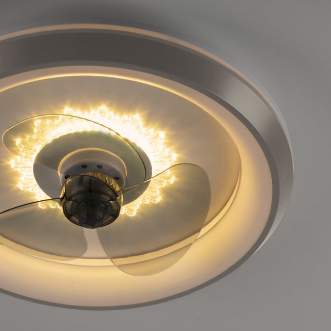 Paul Neuhaus LED Deckenleuchte mit Venitaltor Timerfunktion grau dimmbar Blitzangebot