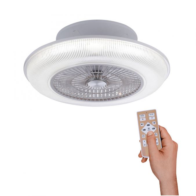Paul Neuhaus LED-Deckenventilator, RGB, CCT, dimmbar, Fernbedienung, Geschwindigkeit einstellbar