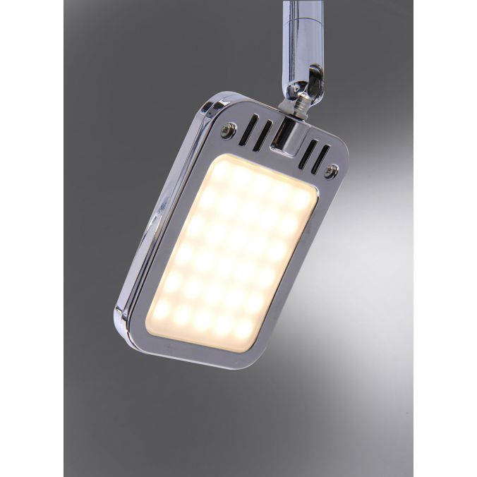 Paul Neuhaus LED-Deckenleuchte, chrom, warmweiße Lichtfarbe, energiesparend, modern Sonderangebote