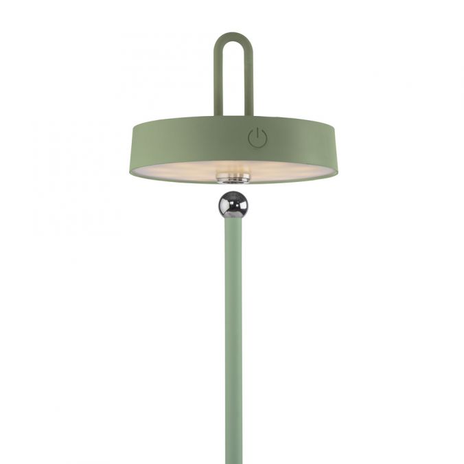Paul Neuhaus LED Tischlampe grün Akku Touchdimmer spritzwassergeschützt USB Letzte 3 Tage