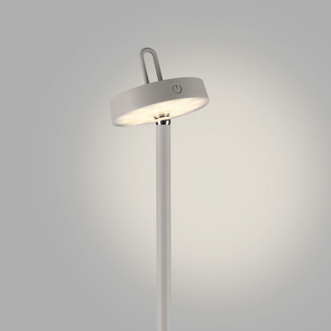 Paul Neuhaus LED Akku Stehlampe greige dimmbar per Touch IP44 Memoryfunktion JETZT KAUFEN