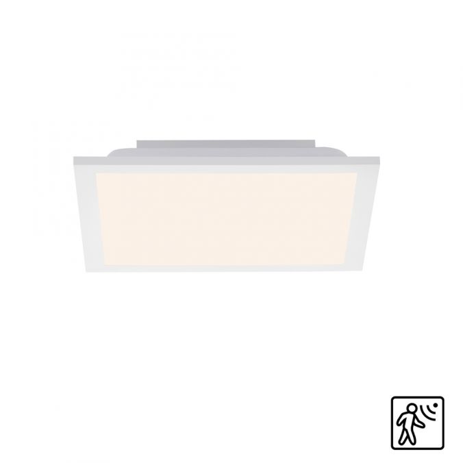 Paul Neuhaus LED-Panel, weiß, 29,5x29,5cm, incl. Bewegungsmelder