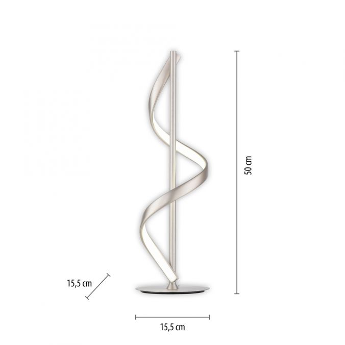 Paul Neuhaus Paul Neuhaus LED Tischleuchte Q-SWING silber steuerbar Smart Home Angebote