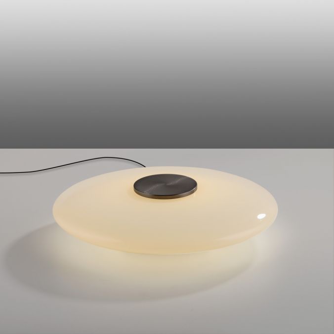 Paul Neuhaus Paul Neuhaus LED Tischleuchte PURE Vitrum dark-metal-brown Touch Cyber Monday