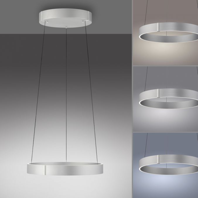 Paul Neuhaus Paul Neuhaus LED Pendelleuchte PURE E-Clipse aluminium elektrisch Lagerräumung