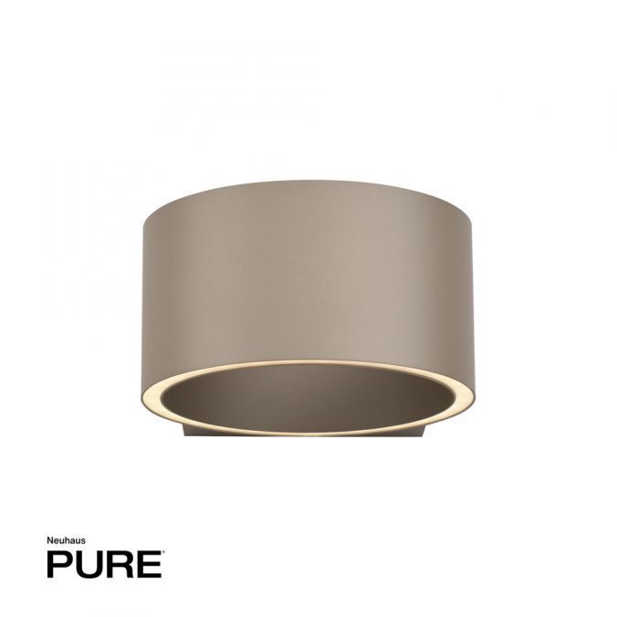 Paul Neuhaus Paul Neuhaus LED Wandleuchte PURE Clipse bronze Tronicdimmer