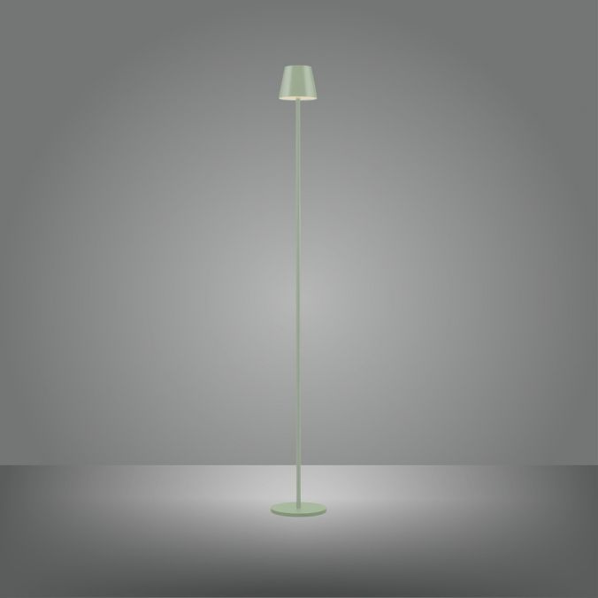Paul Neuhaus LED Akkuleuchte grün Steh- und Tischleuchte Touchdimmer IP54 Außenbereich Clearance-Verkauf