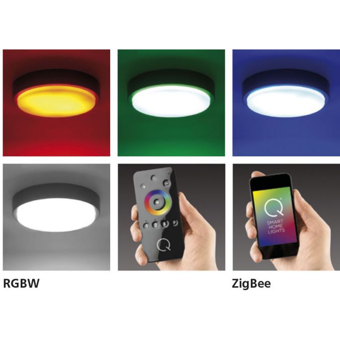 Paul Neuhaus Paul Neuhaus, Q-LENNY, LED-Außenlampe, 36,4x36,4 cm, IP65, Smart Home(Auslauf) Fabrik Onlineshop