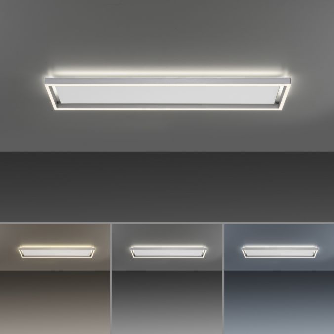 Paul Neuhaus Paul Neuhaus, Q-KAAN, LED Deckenleuchte, stahl, Smart Home Jubiläumsangebot