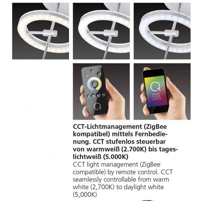 Paul Neuhaus Paul Neuhaus,Q-AMY, LED-Tischleuchte, CCT, dimmbar, Smart-Home(Auslauf) Exklusive Angebote