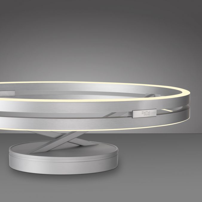 Paul Neuhaus Paul Neuhaus LED Deckenleuchte PURE Loop aluminium Fernbedienung Wochenangebot