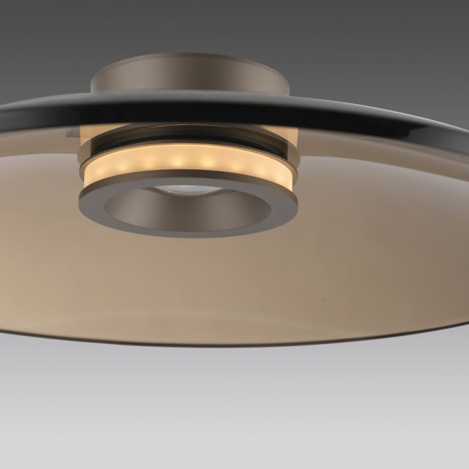 Paul Neuhaus Paul Neuhaus LED Deckenleuchte Pure Moon bronze Amberfarben dimmbar Letzte 3 Tage