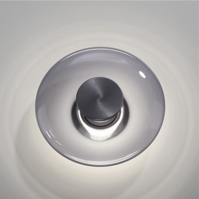 Paul Neuhaus Paul Neuhaus LED Wand-Deckenleuchte PURE Vitrum grau Tronicdimmer Zeitbegrenzte Promotion