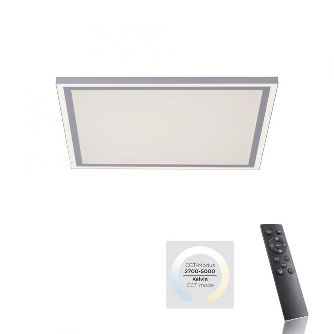 Paul Neuhaus LED Panel, weiß, quadratisch, CCT Farbsteuerung, dimmbar, Fernbedienung