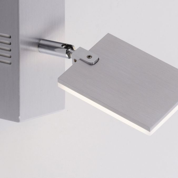 Paul Neuhaus Paul Neuhaus PURE MIRA LED Wandleuchte aluminium 1 flammig drehbar dimmbar Limitierter Zeitrabatt