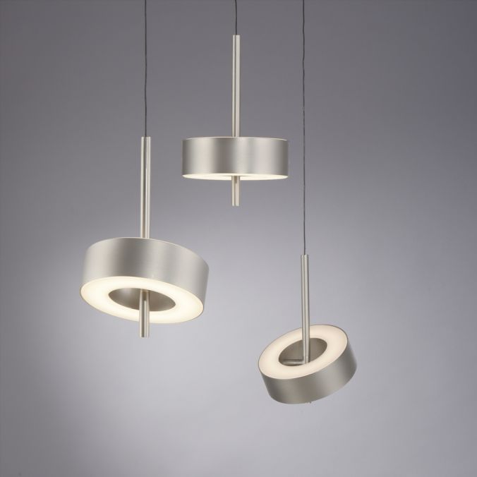 Paul Neuhaus Pendelleuchte Q-ROTATE 3 flammig aluminium höhenverstellbar Smart Home Großer Ausverkauf