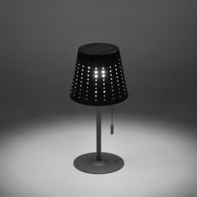 Paul Neuhaus LED Tischleuchte, anthrazit, modern, inkl. Zugschalter, solarbetrieben Cyber Monday