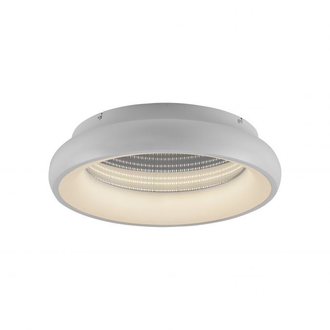 Paul Neuhaus LED Deckenleuchte weiß mit Tunneleffekt dimmbar Fernbedienung CCT Vatertagsangebot