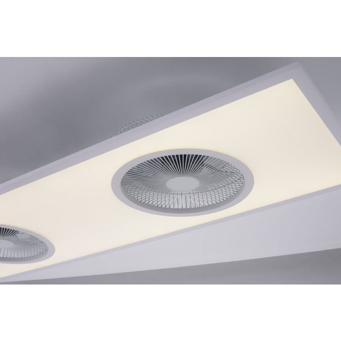 Paul Neuhaus LED Deckenleuchte Ventilator weiß Fernbedienung dimmbar warmweiß kaltweiß Online Outlet
