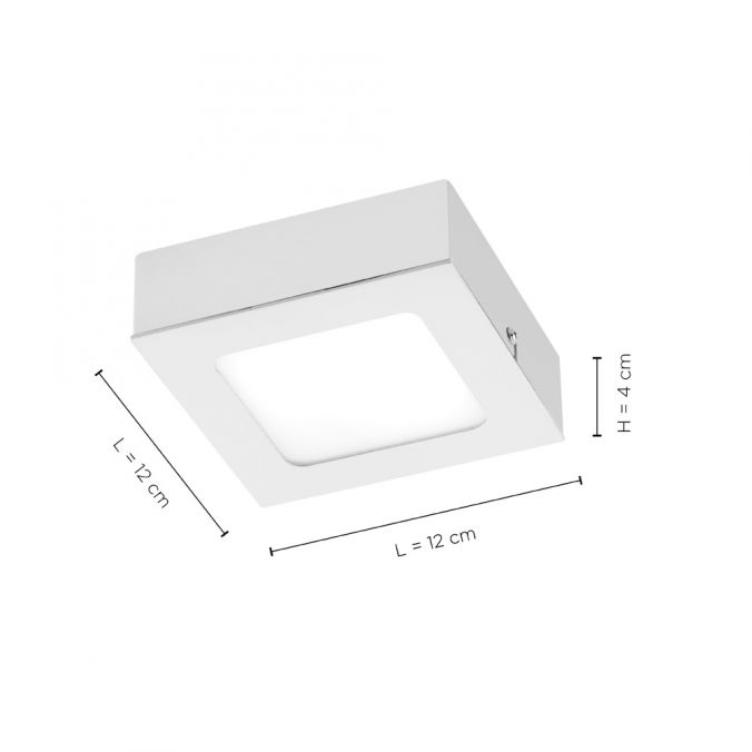 Paul Neuhaus LED-Einbauleuchte, weiß, quadratisch, inkl. Dimmfunktion, blendfrei, modern Exklusive Angebote