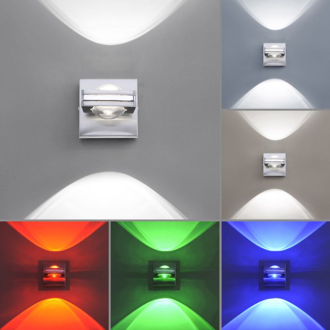 Paul Neuhaus Paul Neuhaus, Q-FISHEYE, LED-Wandleuchte, dimmbar, Linse, Smart Home VIP-Rabatte