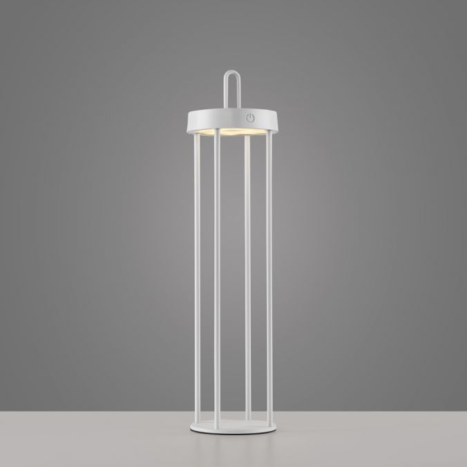 Paul Neuhaus LED Akkulampe Tischleuchte weiß 50cm Touchdimmer IP44 Gartenleuchte Bis zu 60% Rabatt