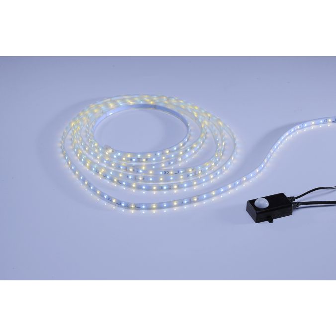 Paul Neuhaus LED-Stripes, 5m lang, transparent, IP44, CCT, dimmbar Nur für heute