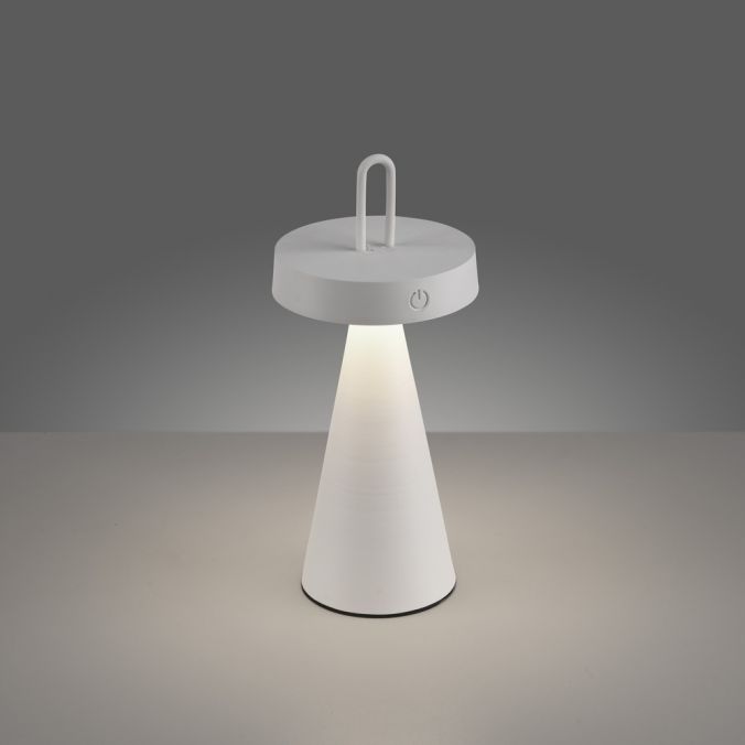 Paul Neuhaus LED Tischleuchte Akku weiß dimmbar per Touch IP44 Innen-Außenleuchte Discount Store für neue Produkte