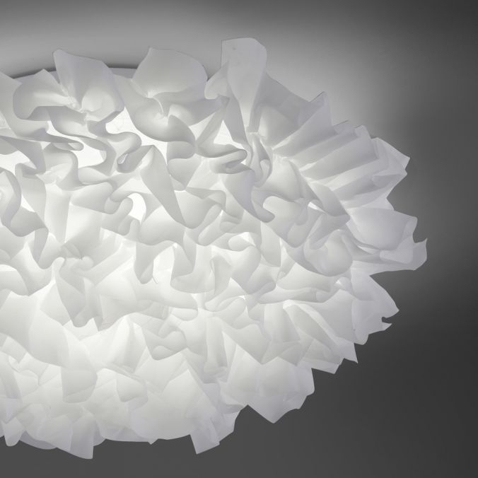Paul Neuhaus LED Deckenleuchte, Naomi, Stoffschirm, weiß, CCT, Ø50cm Im Verkauf