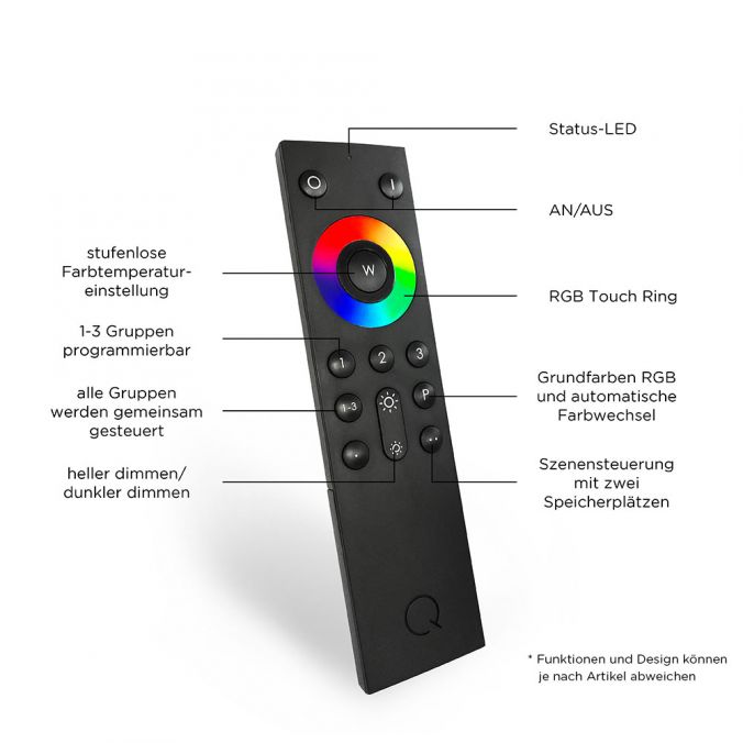 Paul Neuhaus Paul Neuhaus, Q-SPIDER, Lichtprofil, dimmbar, Fernbedienung, Smart-Home Rabatte dieses Monats