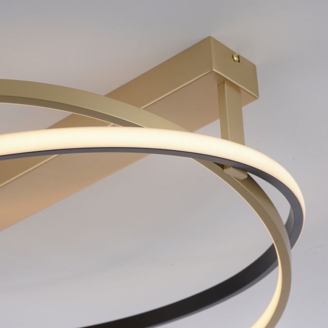 Paul Neuhaus Paul Neuhaus LED Deckenleuchte Q-BELUGA messing matt dimmbar Smart Home Hotsell