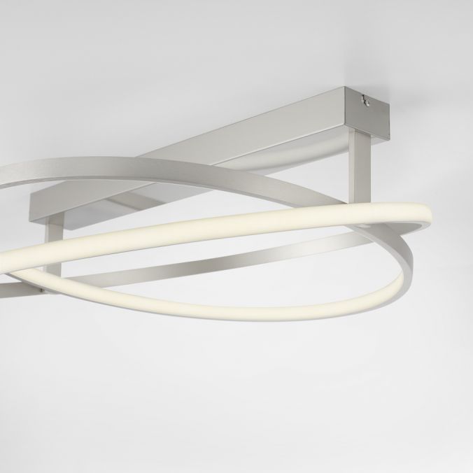 Paul Neuhaus Paul Neuhaus LED Deckenleuchte Q-BELUGA silber dimmbar Smart Home im Angebot
