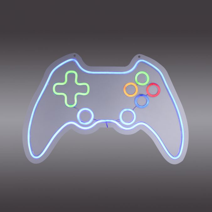 Paul Neuhaus LED Wandleuchte mehrfarbig Controller Gamepad USB Dekoration Kostenloser Versand