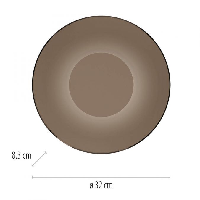 Paul Neuhaus Paul Neuhaus LED Wandleuchte Pure Moon bronze Tronicdimmer Preisnachlass