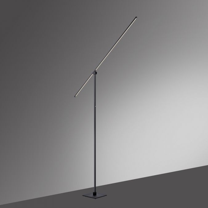 Paul Neuhaus Paul Neuhaus PURE GRAFO LED Stehleuchte schwarz Lesearm schwenkbar dimmbar Osterangebot