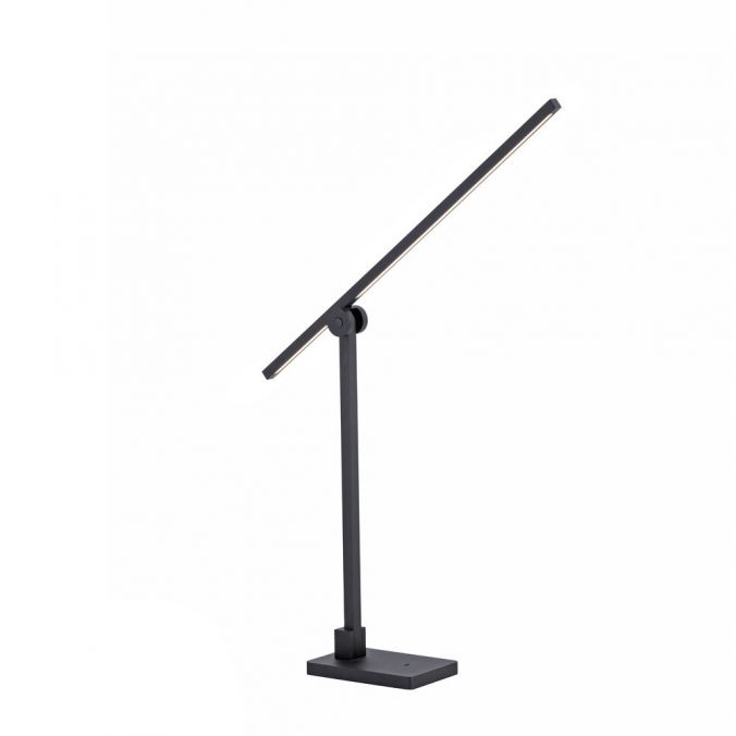 Paul Neuhaus Paul Neuhaus PURE GRAFO LED Tischlampe schwarz schwenkbar dimmbar