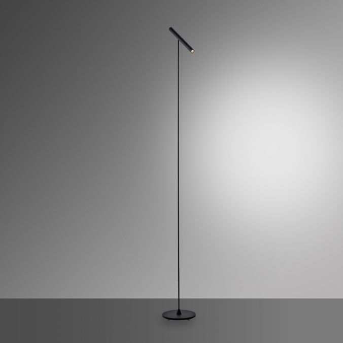 Paul Neuhaus Paul Neuhaus PURE TITUA LED Stehleuchte schwarz dimmbar kurzer Leuchtenkopf Vatertagsangebot