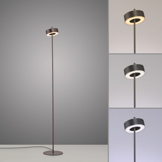 Paul Neuhaus Paul Neuhaus LED Stehleuchte Q-ROTATE dark-metal brown Smarthome Große Rabatte